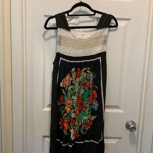 Free People Flower Printed Dress